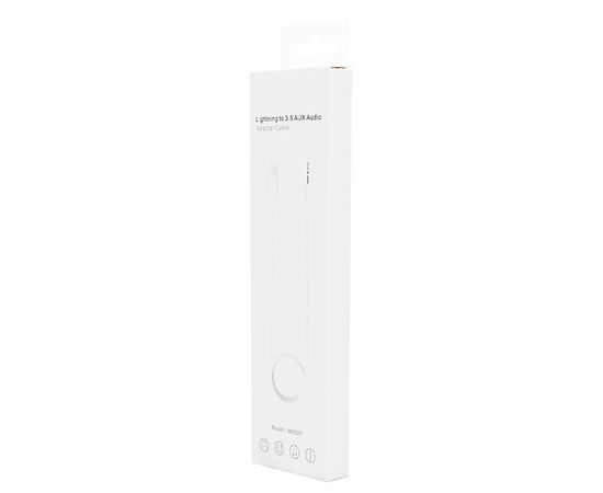  Адаптер - MH025 Lightning-3.5 папа-папа (1м) (white) 
