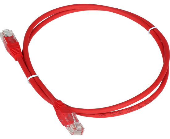  Патч-корд TWT (TWT-45-45-15-RD) TWT UTP кат.5e, с заливными колпачками, 15.0 м, красный 