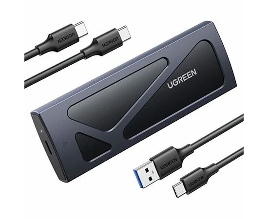  Бокс UGREEN CM578 15512 M.2 NVMe SSD Enclosure with USB-C to USB-C and U-C to USB-A cable Space Gray 