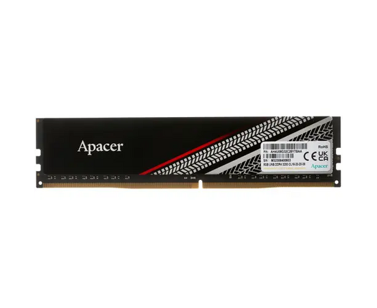  ОЗУ Apacer AH4U08G32C28YTBAA-1 DDR4 DIMM 8GB PC4-25600, 3200MHz, CL16, TEX Series 