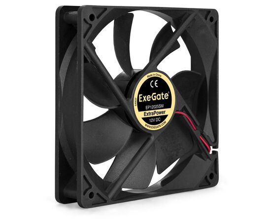  Вентилятор Exegate ExtraPower EP12025SM EX283395RUS 120x120x25 мм, Sleeve bearing (подшипник скольжения), Molex, 1800RPM, 25dBA 