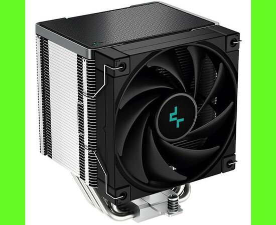  Кулер DEEPCOOL AK500 LGA20XX/1700/1200/115X/AM5/AM4 (9шт/кор, TDP 240W, PWM, Fan 120mm, 5 тепл. трубок, Copper Base, черный) RET 