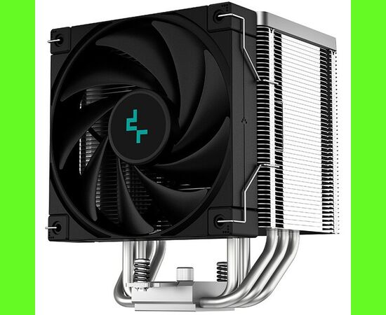  Кулер DEEPCOOL AK500 LGA20XX/1700/1200/115X/AM5/AM4 (9шт/кор, TDP 240W, PWM, Fan 120mm, 5 тепл. трубок, Copper Base, черный) RET 