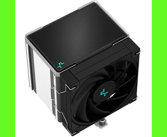  Кулер DEEPCOOL AK500 LGA20XX/1700/1200/115X/AM5/AM4 (9шт/кор, TDP 240W, PWM, Fan 120mm, 5 тепл. трубок, Copper Base, черный) RET 