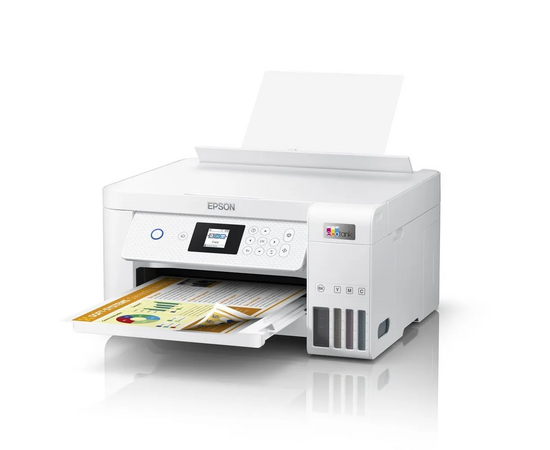  МФУ струйный Epson L4266 (C11CJ63516) A4 WiFi белый 