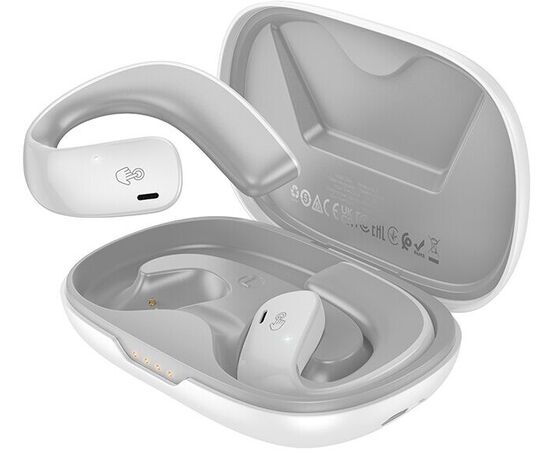  Наушники внутриканальные HOCO EQ4 Graceful, пластик, bluetooth 5.3, микрофон, цвет: белый (1/17/102) 