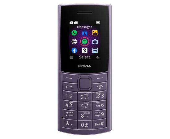  Мобильный телефон Nokia 110 4G TA-1543 DS PURPLE (1GF018MPF1C01) 