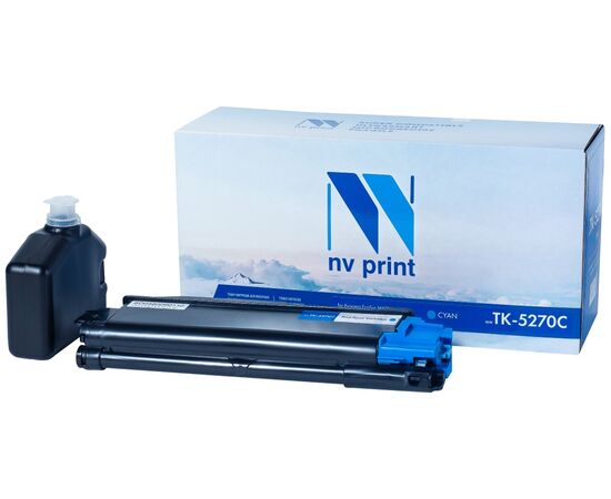  Картридж NVPrint совместимый NV-TK-5270 Cyan для Kyocera EcoSys M6230cidn/P6230cdn/M6630cidn (6000k) 