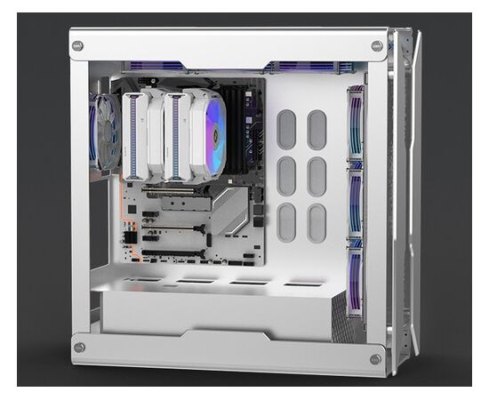  Вентилятор ALSEYE W700-W(USA) 134*148*159mm, 1000-2200RPM, 33.18-86.2CFM, 0-35.3dBA, 12V, 0.02-0.3A, Dual Ball 