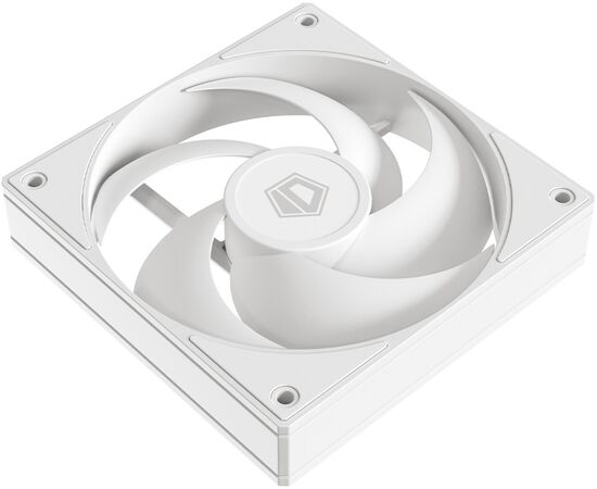  Вентилятор ID-COOLING AS-120-W Trio (3 in 1) 120x120x25мм (PWM, резиновые углы, белый, 300-2000об/мин, супертихий) Box 