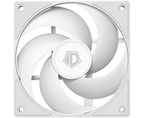  Вентилятор ID-COOLING AS-120-W Trio (3 in 1) 120x120x25мм (PWM, резиновые углы, белый, 300-2000об/мин, супертихий) Box 