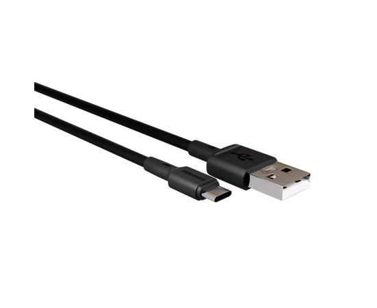  Дата-кабель USB 2.0A для Type-C More choice K19a TPE 2м (Black) 