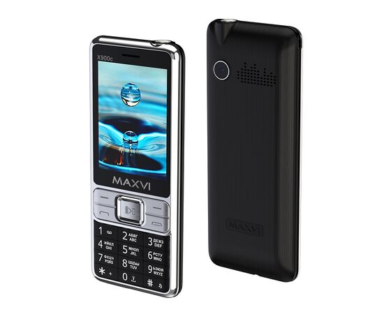  Мобильный телефон MAXVI X900c Black 