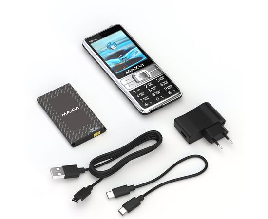  Мобильный телефон MAXVI X900c Black 