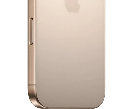  Смартфон Apple iPhone 16 Pro MYN63J/A 512Gb бежевый титан 3G 4G 1Sim 6.3" iOS 18 802.11 a/b/g/n/ac/ax/be NFC GPS 