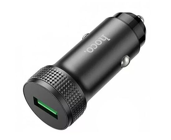  Адаптер Автомобильный Hoco Z49A Level QC3.0 (black) (224654) 