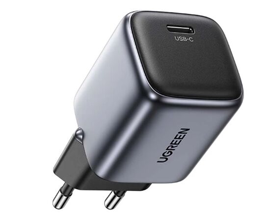  СЗУ Ugreen CD318 (90664) Nexode 20W USB-C PD GaN Fast Charger Space Gray 