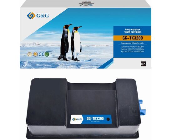  Картридж лазерный G&G GG-TK3200 TK-3200 черный (40000стр) для Kyocera ECOSYS P3260dn/M3860idn/M3860idnf 