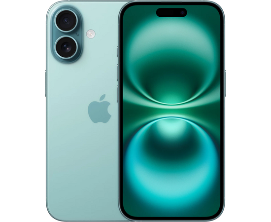  Смартфон Apple iPhone 16 128GB nanoSim/eSim Teal 