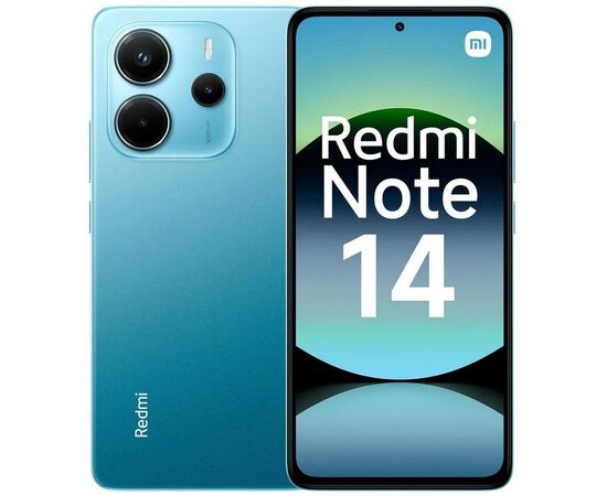  Смартфон Xiaomi Redmi Note 14 6/128Gb Ocean Blue РСТ 