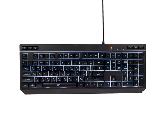  Игровая клавиатура HIPER GKEY-1100, черный 