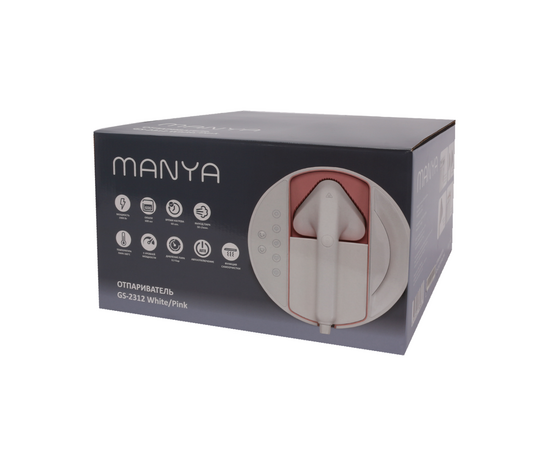  Отпариватель Manya GS-2312 Бело-Пудровый 