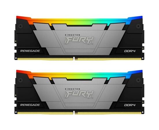  ОЗУ Kingston Fury Renegade RGB KF440C19RB2AK2/16 16GB 4000MHz DDR4 CL19 DIMM (Kit of 2) 