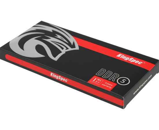  ОЗУ Kingspec KS4800D5P11032G DDR5 32GB 4800MHz RTL PC5-38400 CL40 DIMM 288-pin 1.1В single rank Ret 