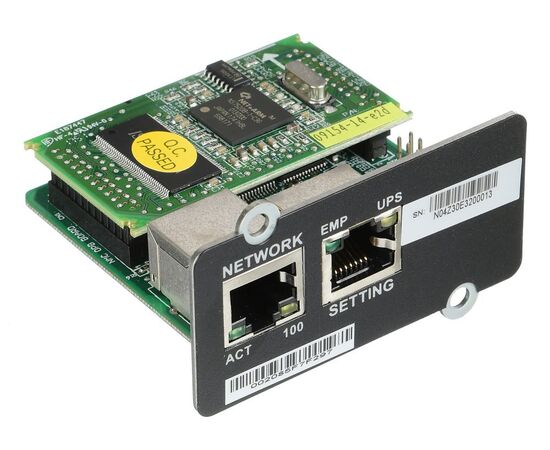  Карта управления и мониторинга Ippon NMC SNMP II card для Innova G2 1000 2000 3000 RT 6000 10000 Smart Winner 1500 2000E 1022865 1001414 